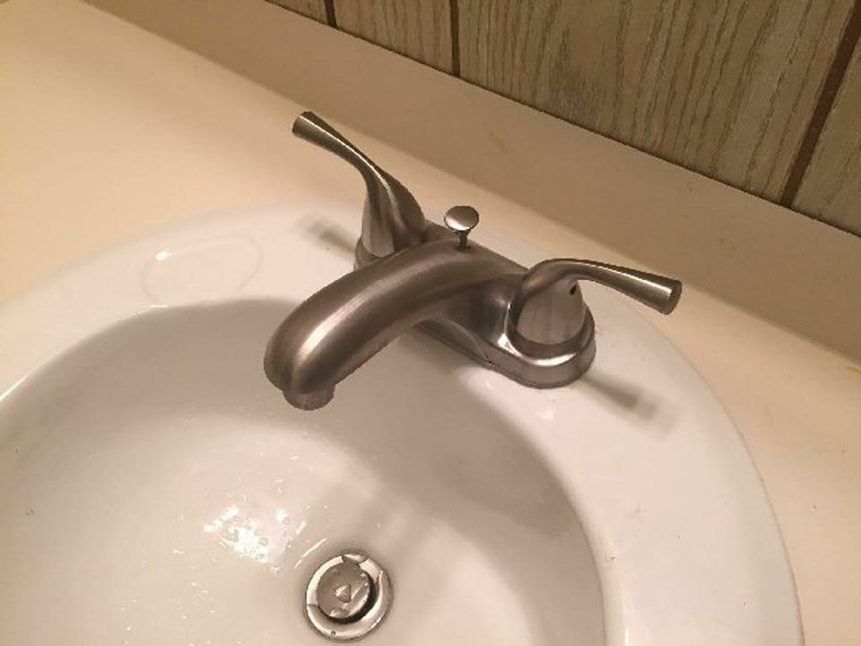 New faucets in all bathrooms. Painted cabinets.