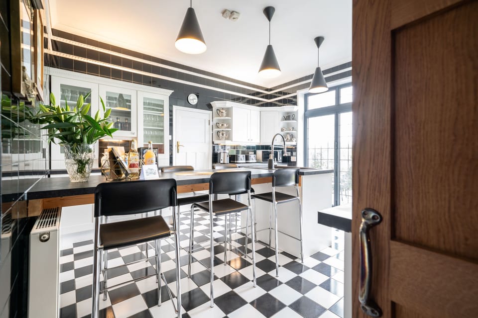 Kitchen at Art Deco HouseUK