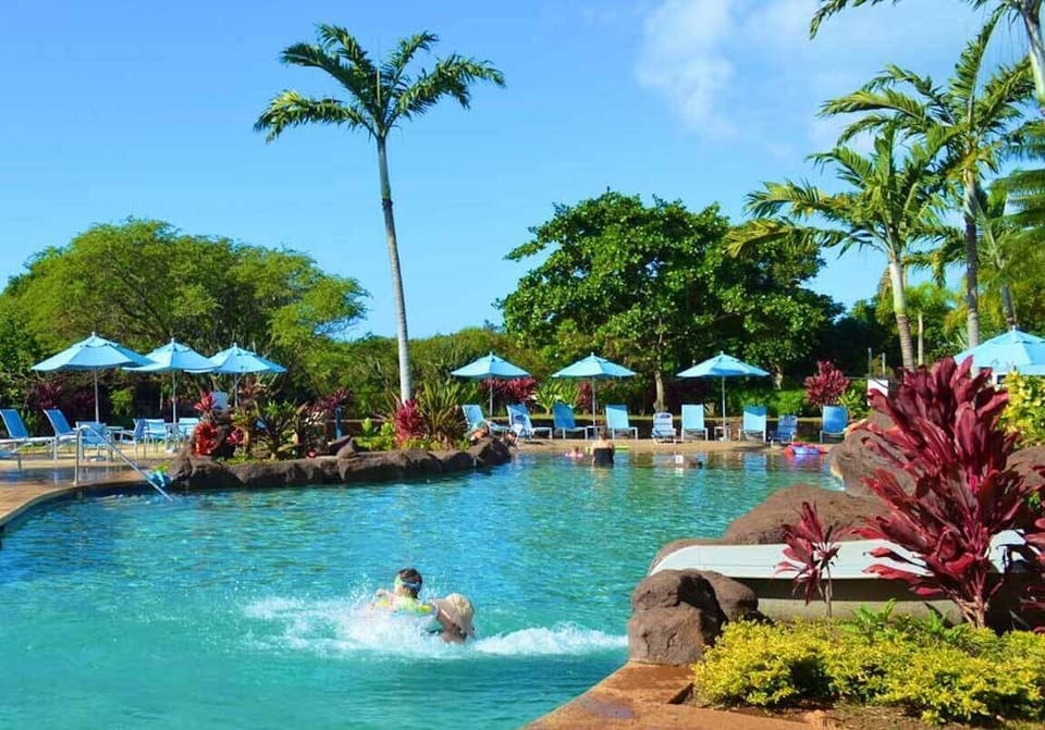 Poipu Beach Athletic Club - Small fee for access. Ask for more details.