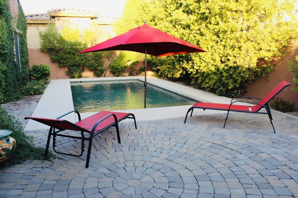 Lounge Chairs at Pool