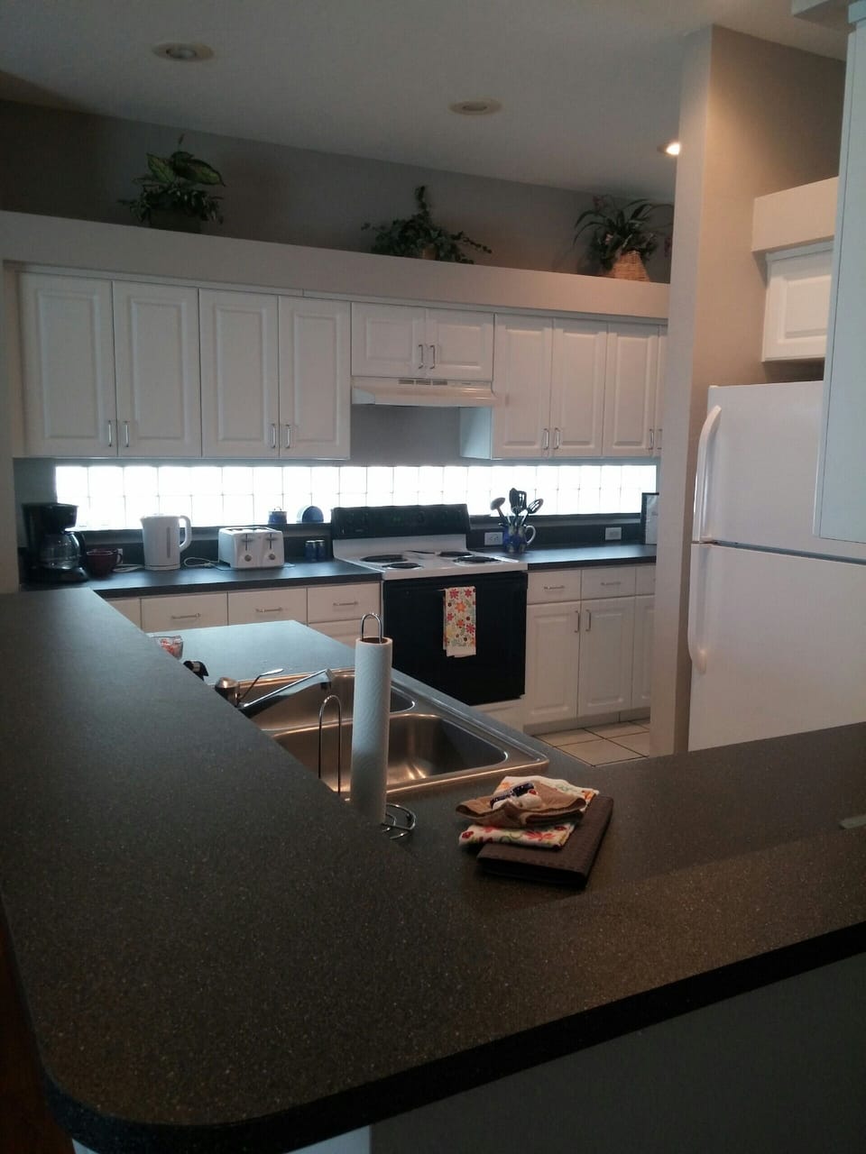 Elecrtic Range, Refrigerator,  Dishwasher , Garbage Disposal