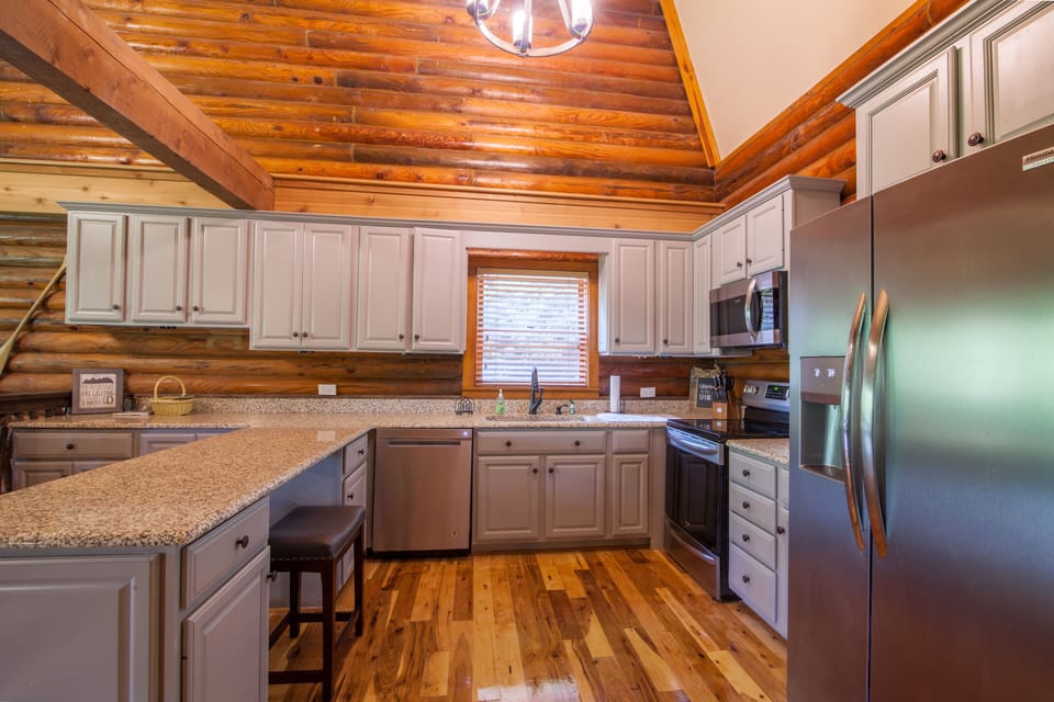 Kitchen with Stainless Appliances