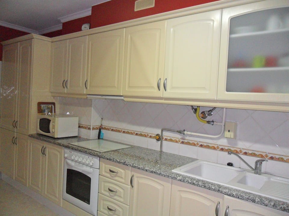 Large kitchen with all amenities