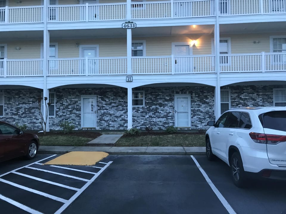 Front of building