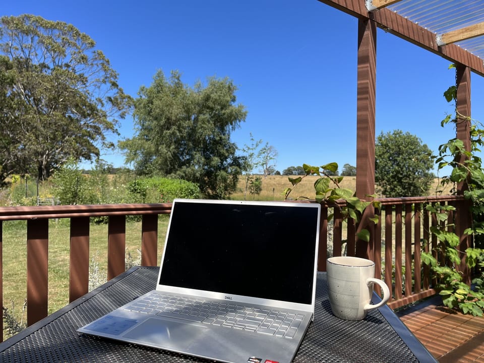 Working from home…
Oh well, if I have to :)