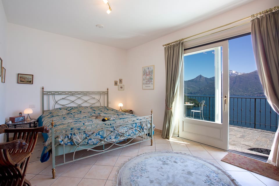 Wake up to the lake from the master ensuite bedroom with private terrace!