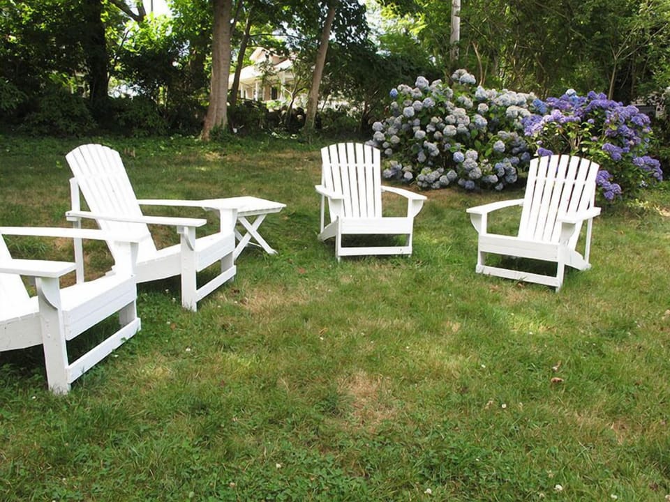 Inviting outdoor seating area