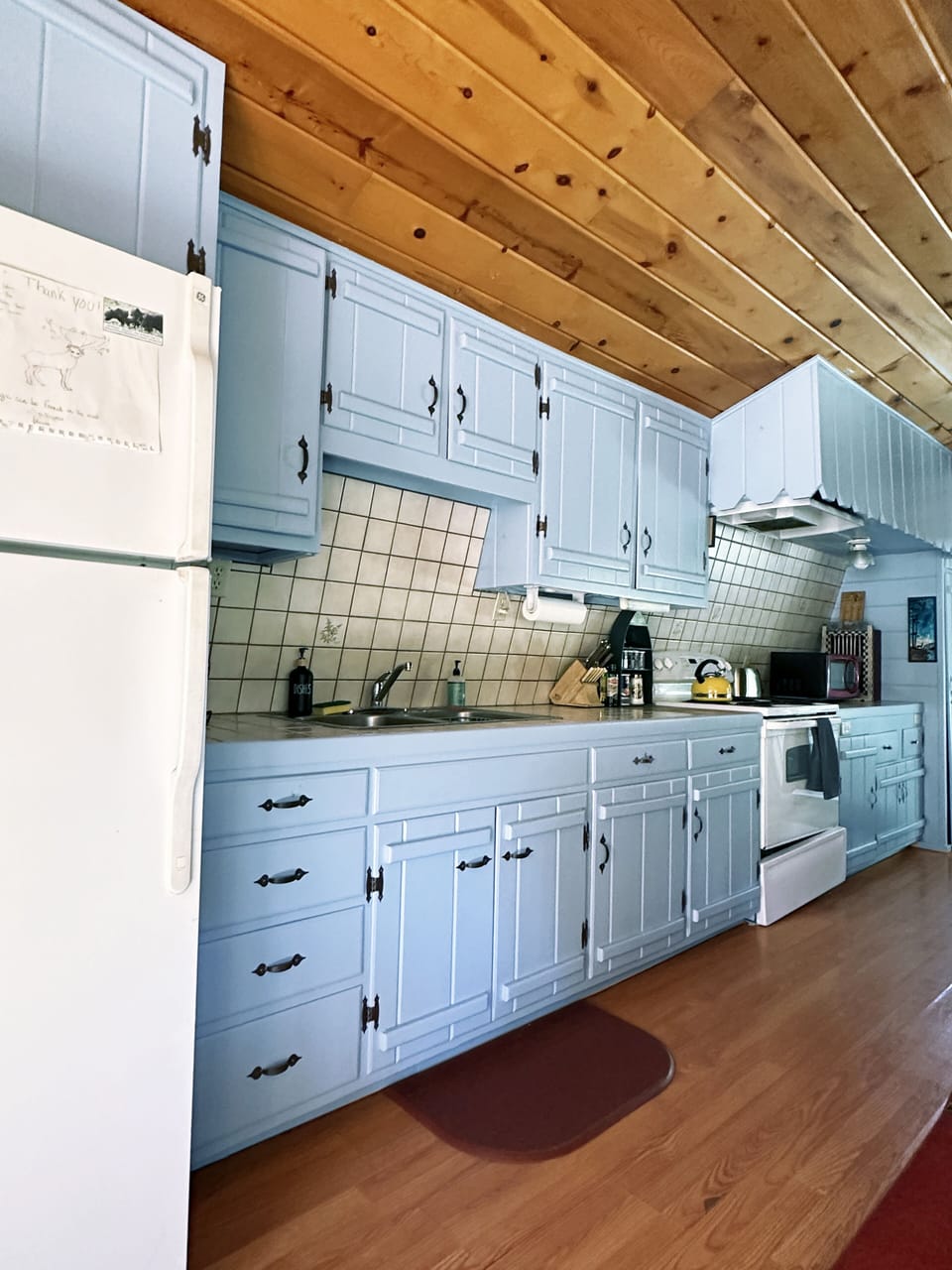Newly painted kitchen!