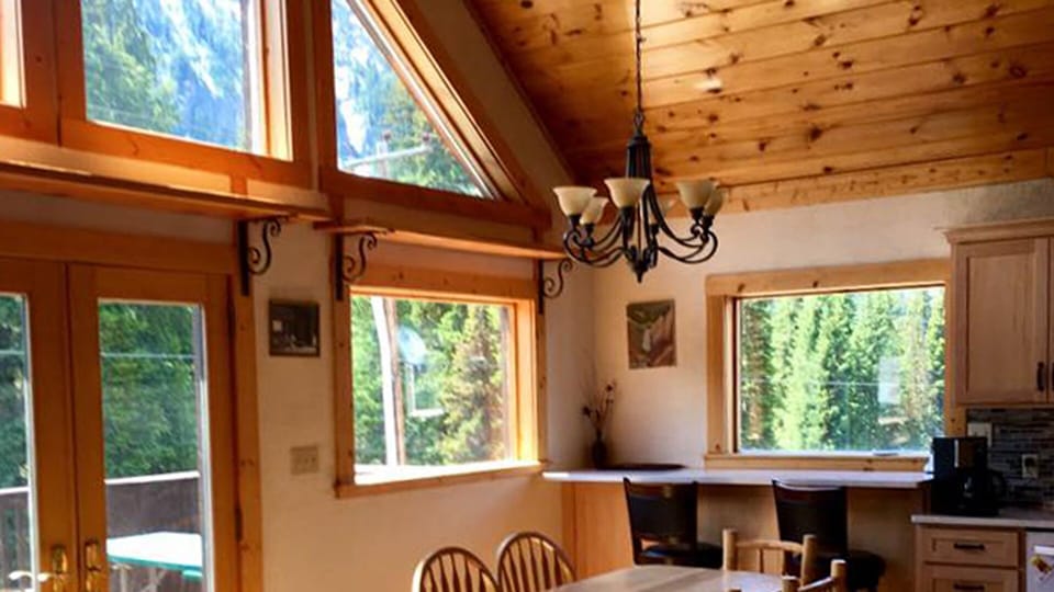 Coffee bar, with the best view in the house!