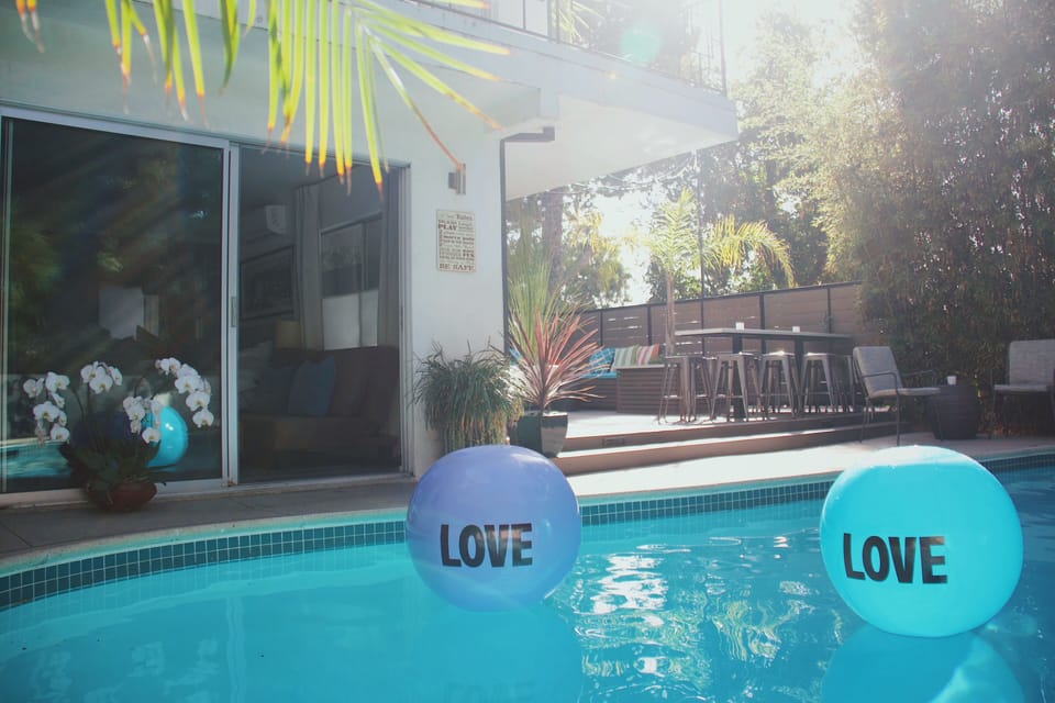 Enjoy the California sun right outside your door 