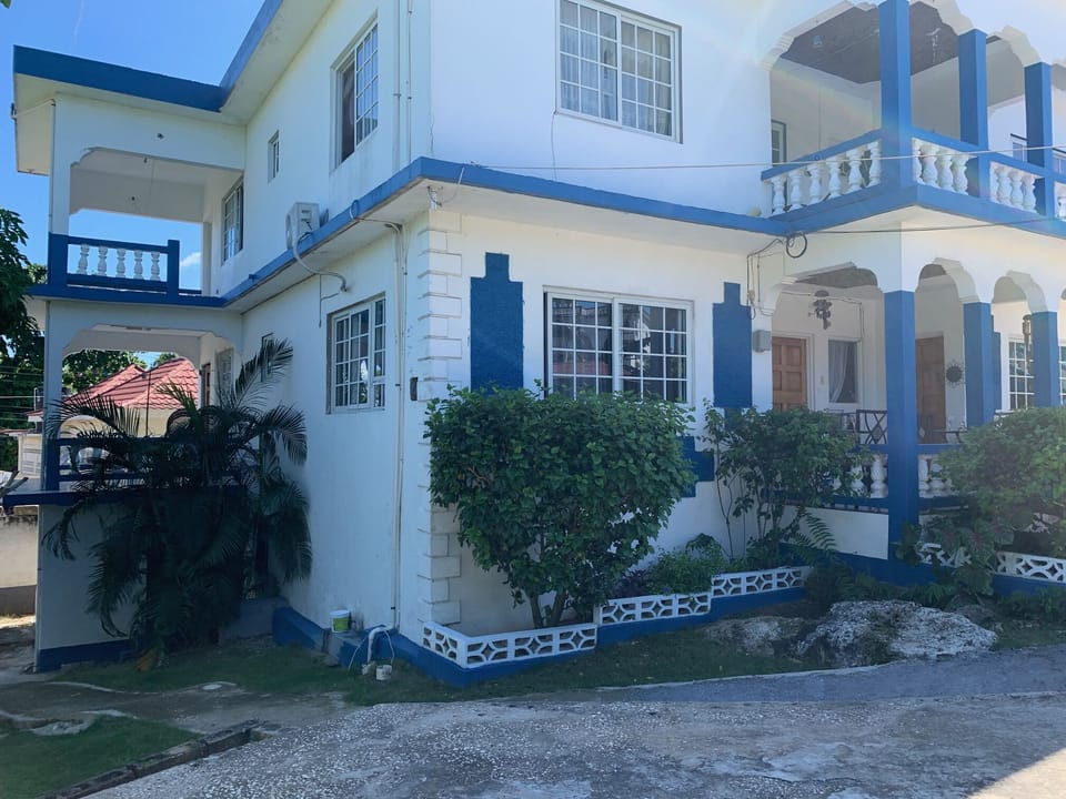 Side angle view of the Villa.