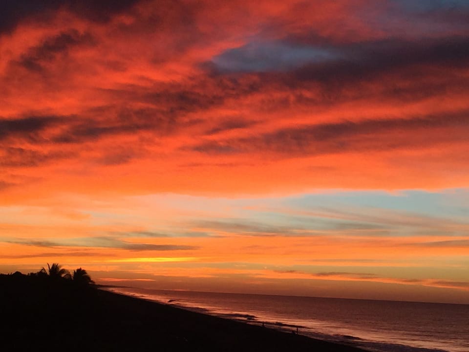 Dawns in November througout January are spectacular...