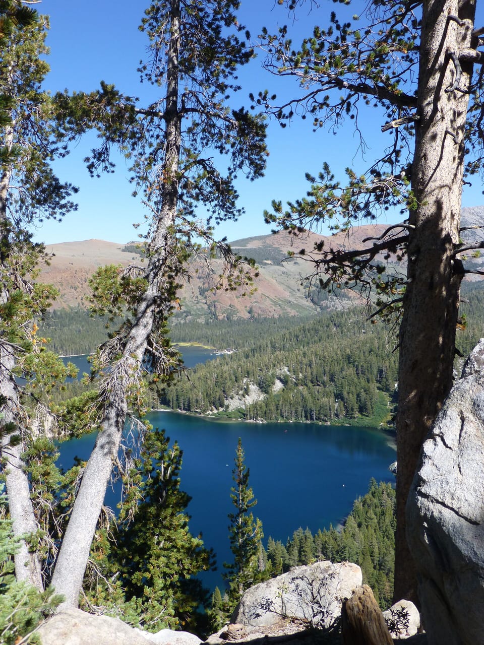 Lake George from Crystal Lake Trail
