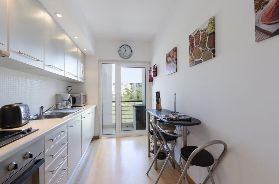 Kitchen from the entrance