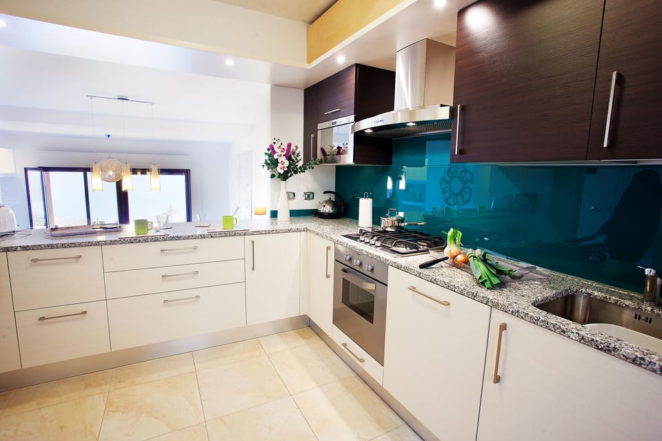 Rustle up a feast in the brand new fitted kitchen