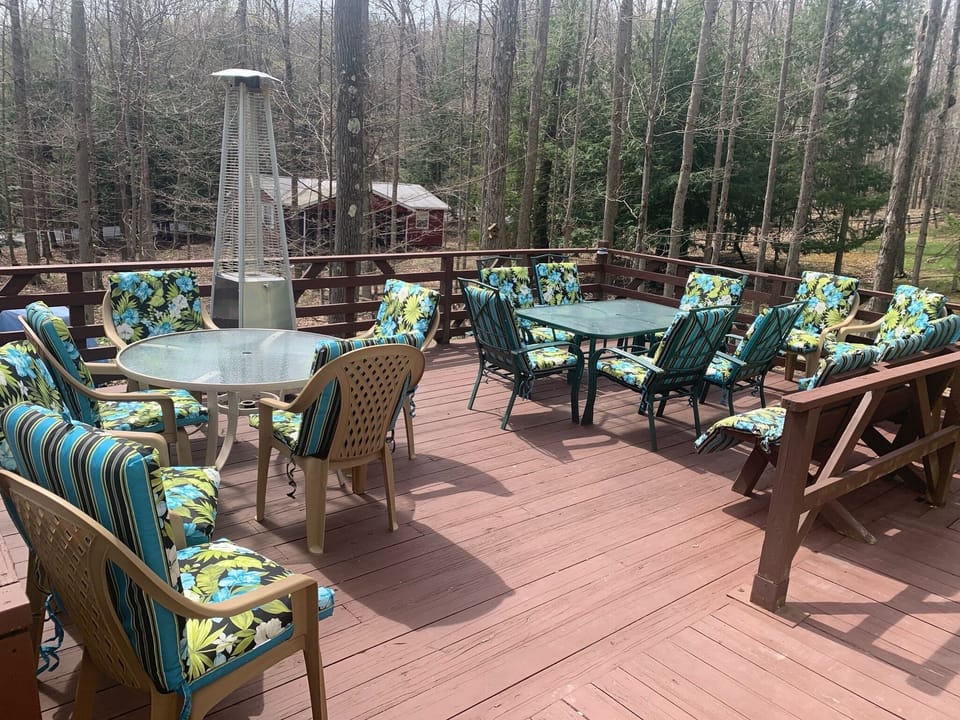 Large wrap around decks