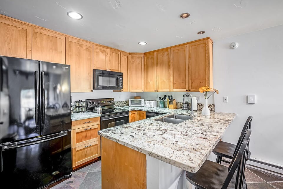 Spacious kitchen