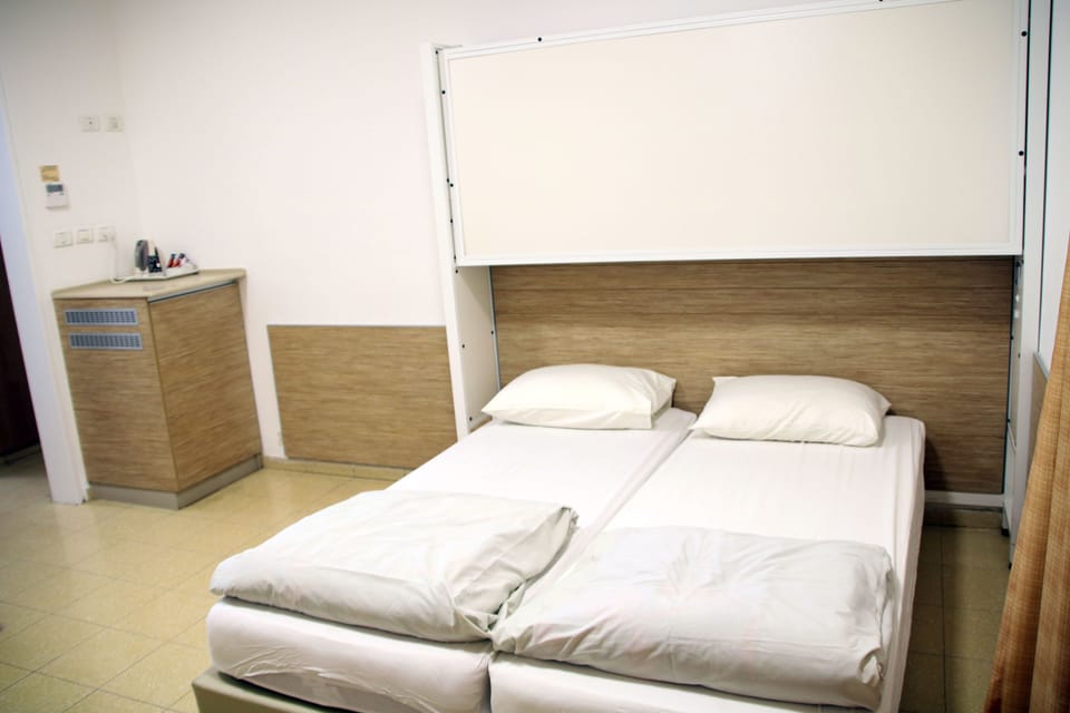 Minibar, desk, blackout drapes, free WiFi
