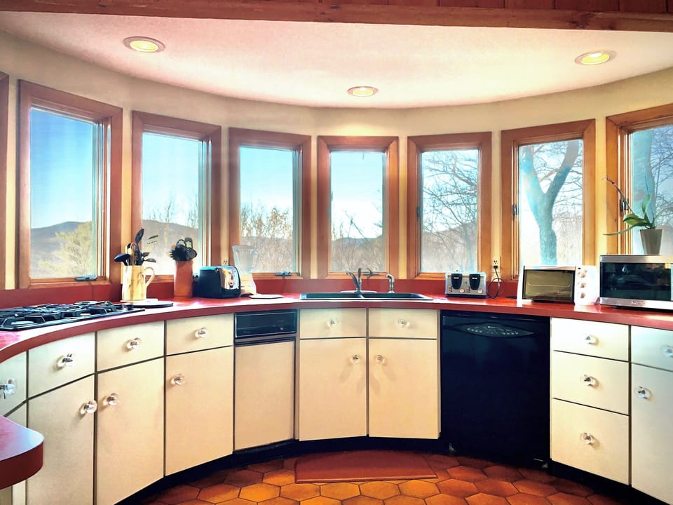 Chef has the best view in the house!