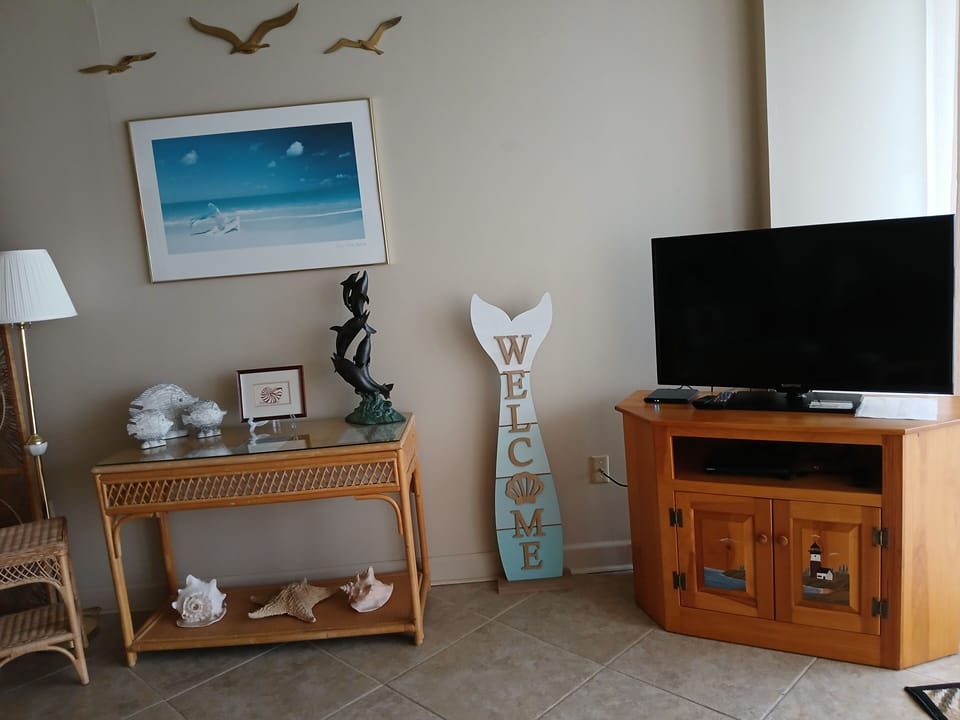 Partial view of living room