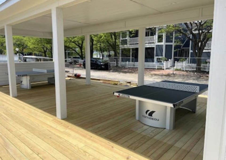 Ping Pong tables at Resort Clubhouse