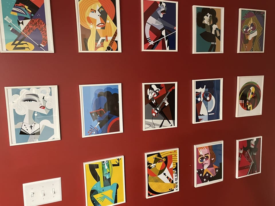 Music caricatures 