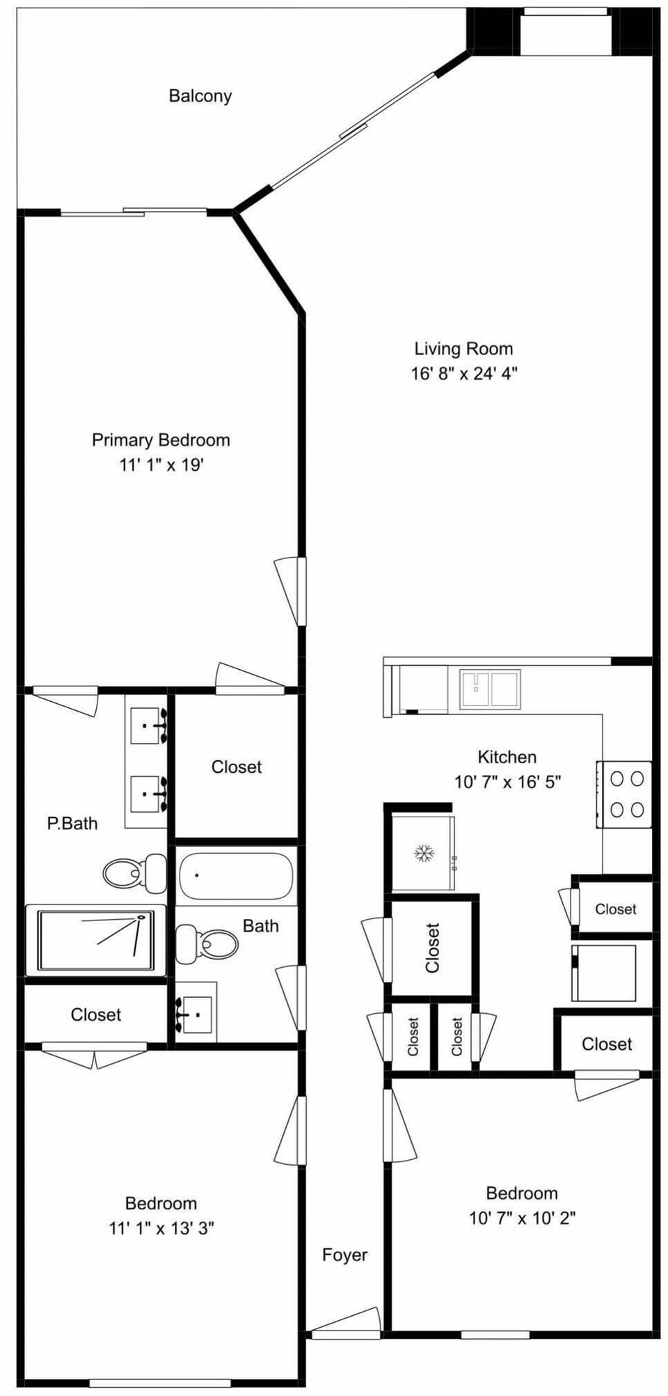 Gull Reef 633 - Floor Plan