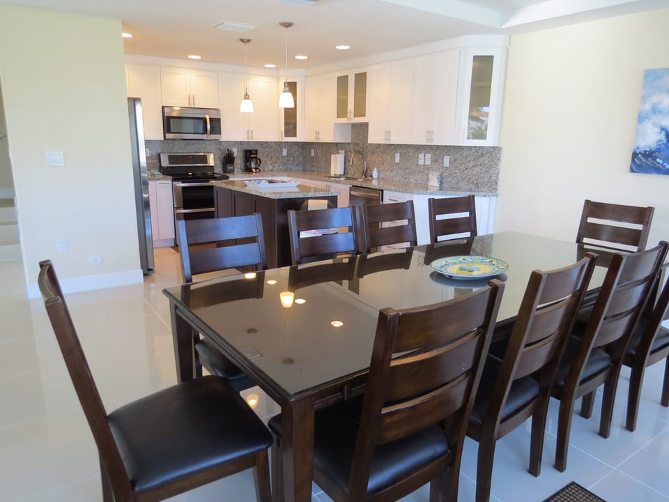 Dining Room and Kitchen Area