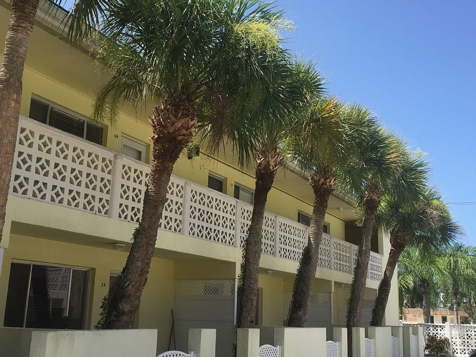 Outside view of condo building