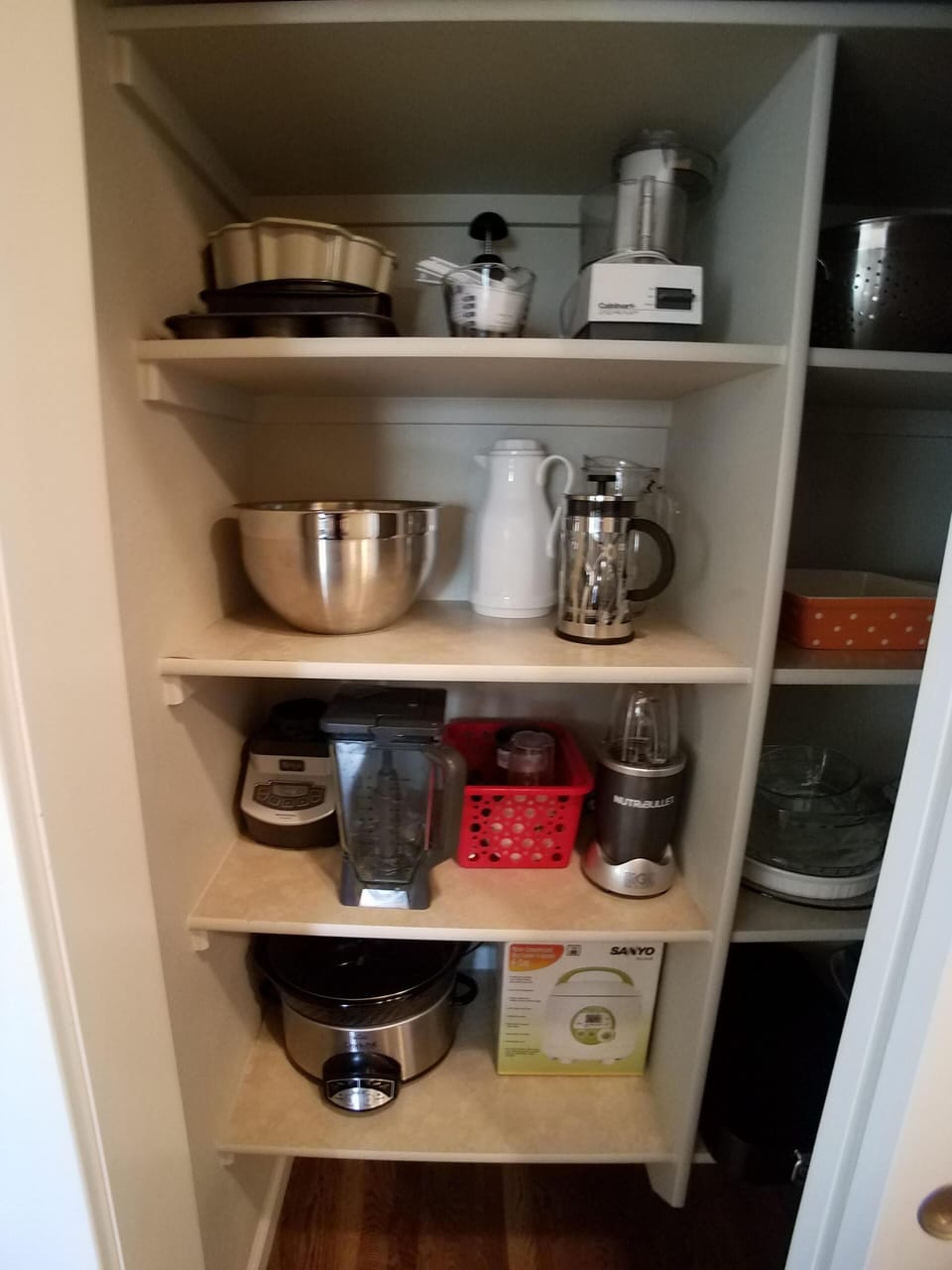 Pantry - kitchen small appliances