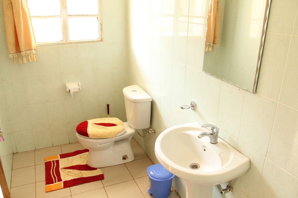 Standard Double Room, 1 Double Bed | Bathroom | Shower, free toiletries, hair dryer (on request), slippers