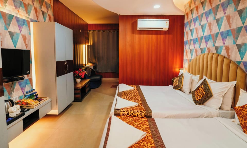 Premium Quadruple Room | 2 bedrooms, premium bedding, in-room safe, individually decorated