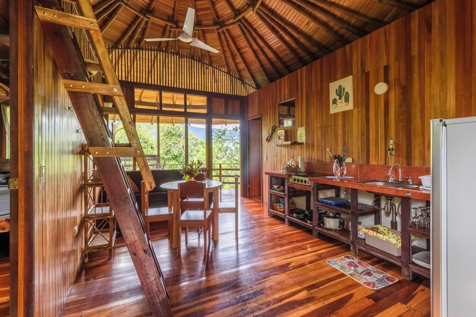 Exclusive Bungalow, 1 King Bed with Sofa bed, Non Smoking, Valley View | Private kitchen | Fridge, microwave, stovetop, electric kettle