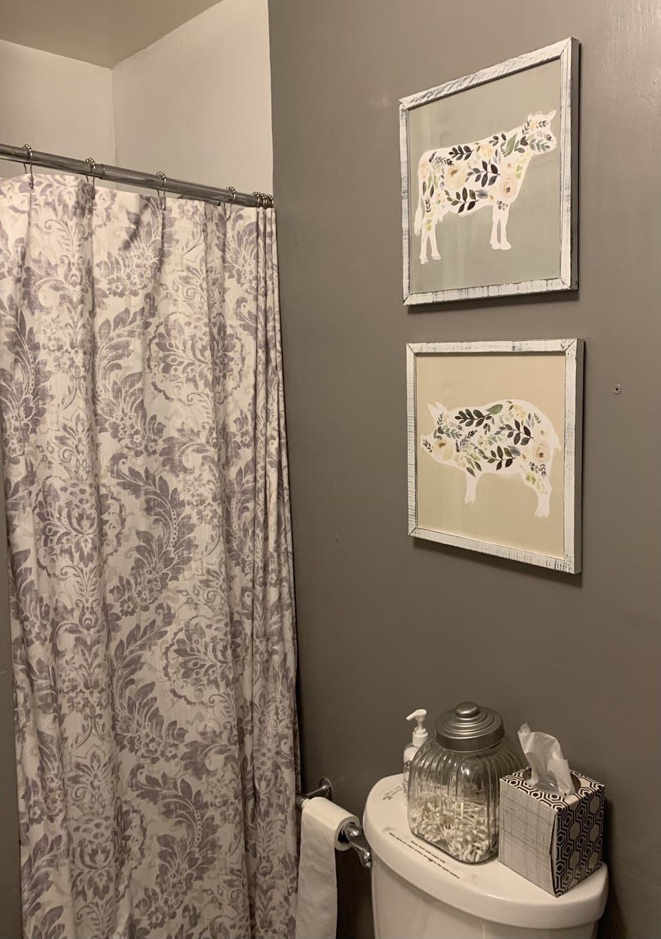 Bathroom with shower and tub & toilet