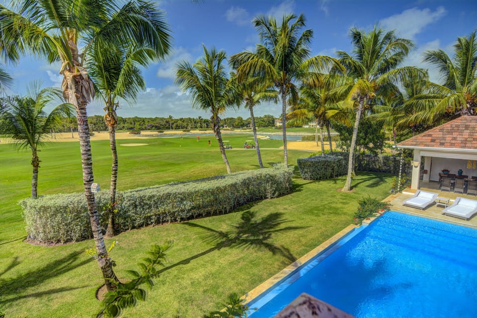 Golf course view from the second floor