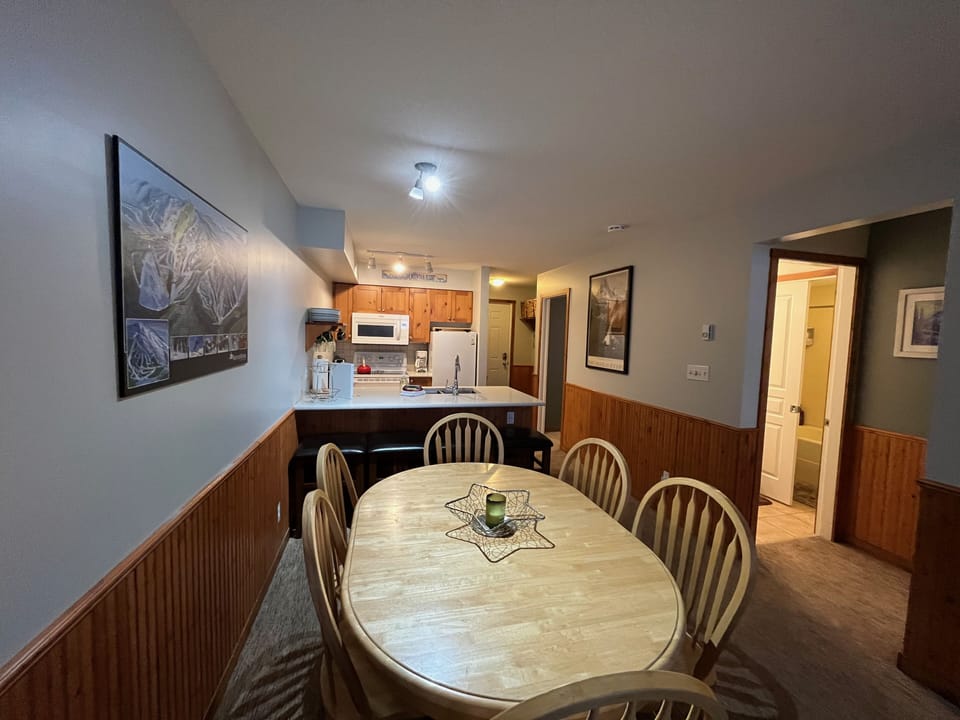 Dining Area and Kitchen 