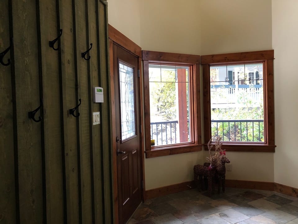 Ski Room with Heated Floors and Lots of Storage 