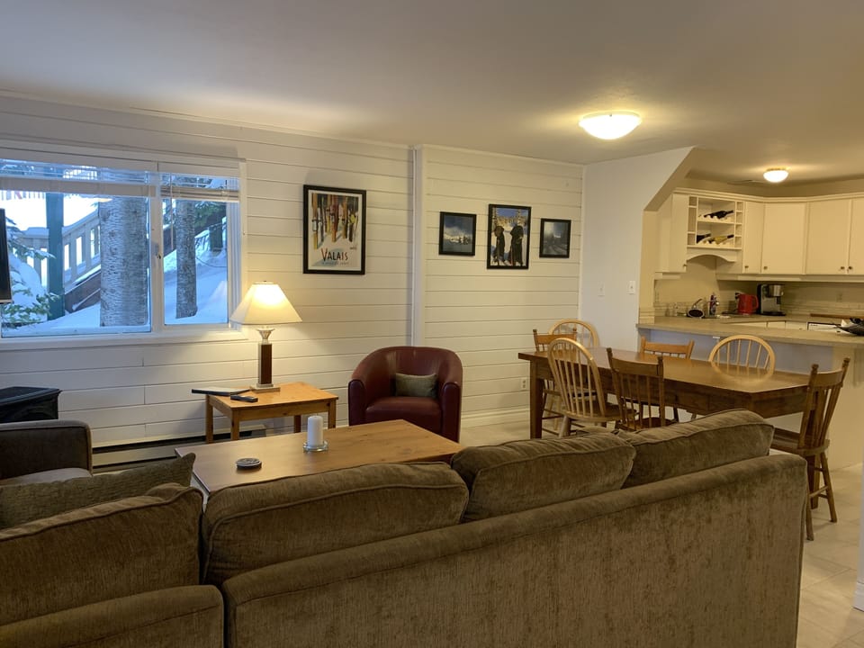 Living Room and Dining Space