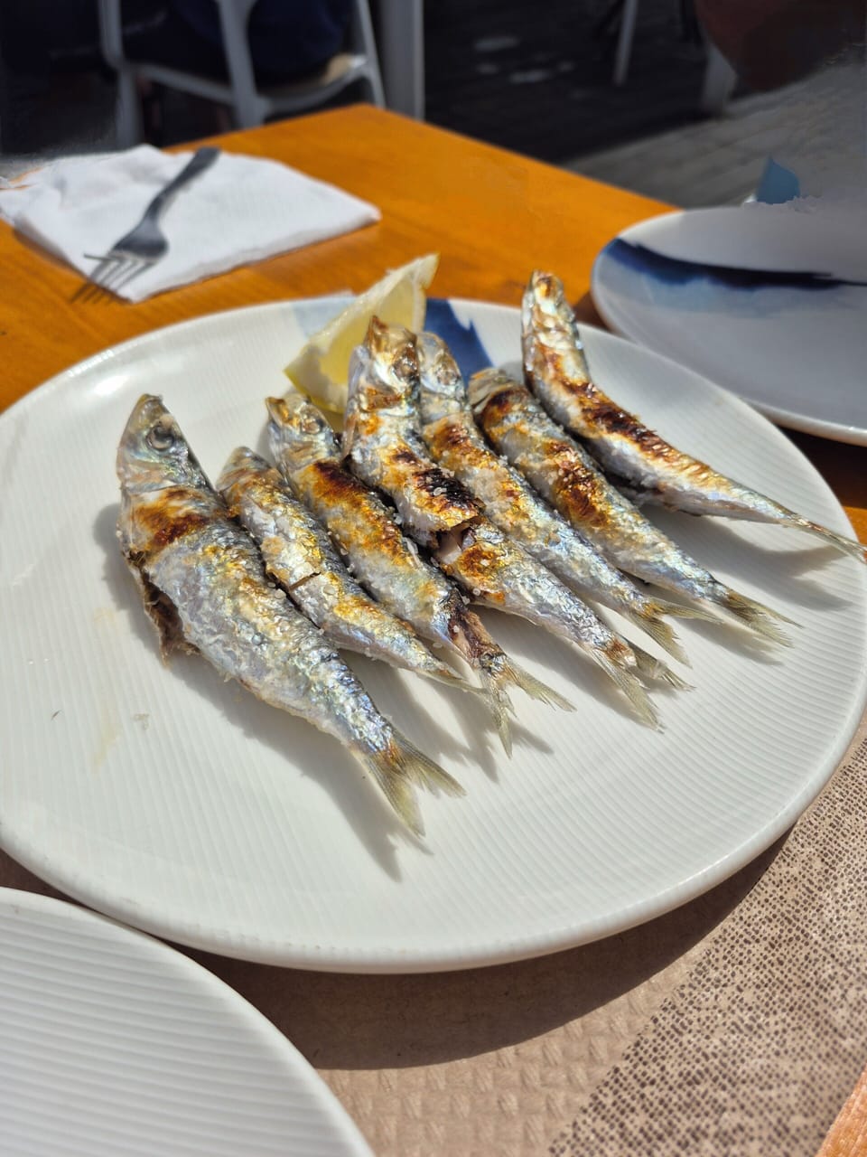 Some local beach cuisine
