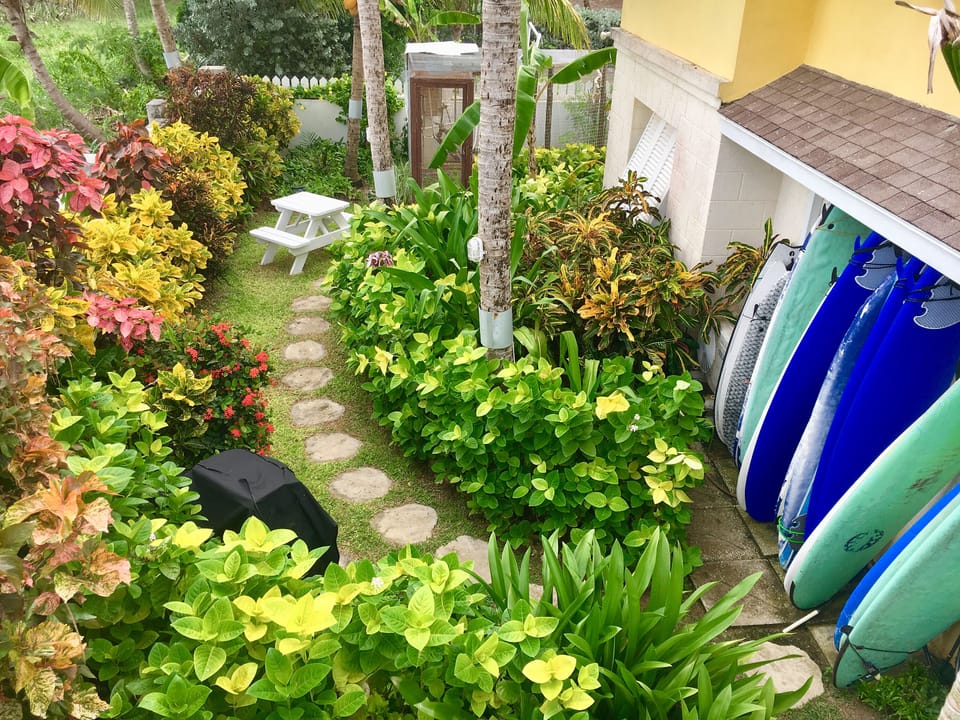 BBQ Garden relax area