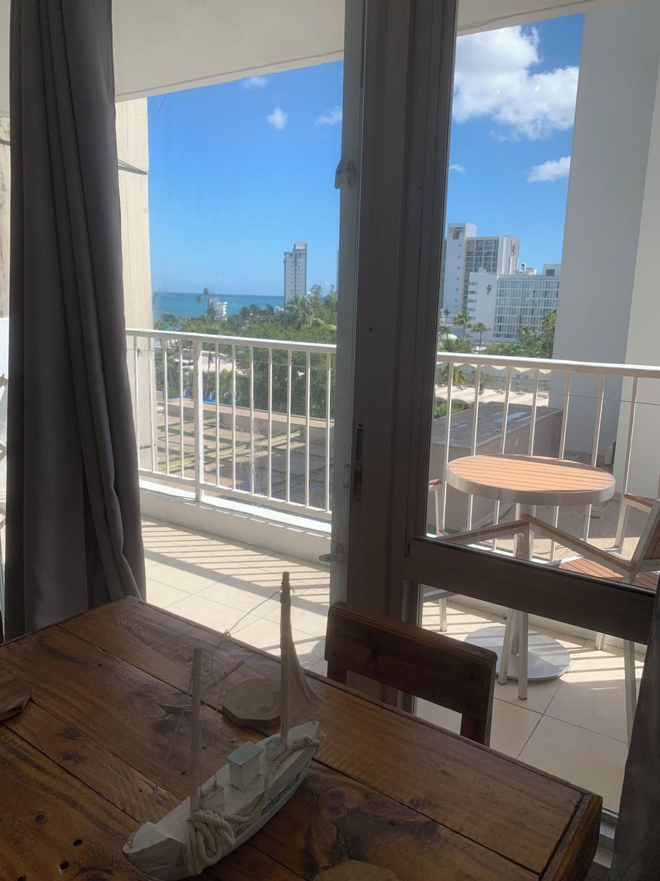 Ocean View from dining table