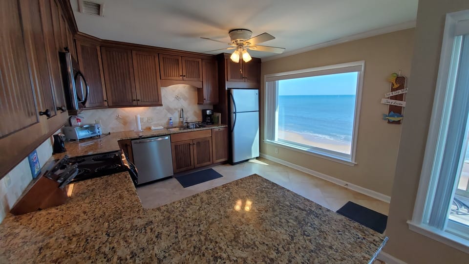Kitchen with best view in the house