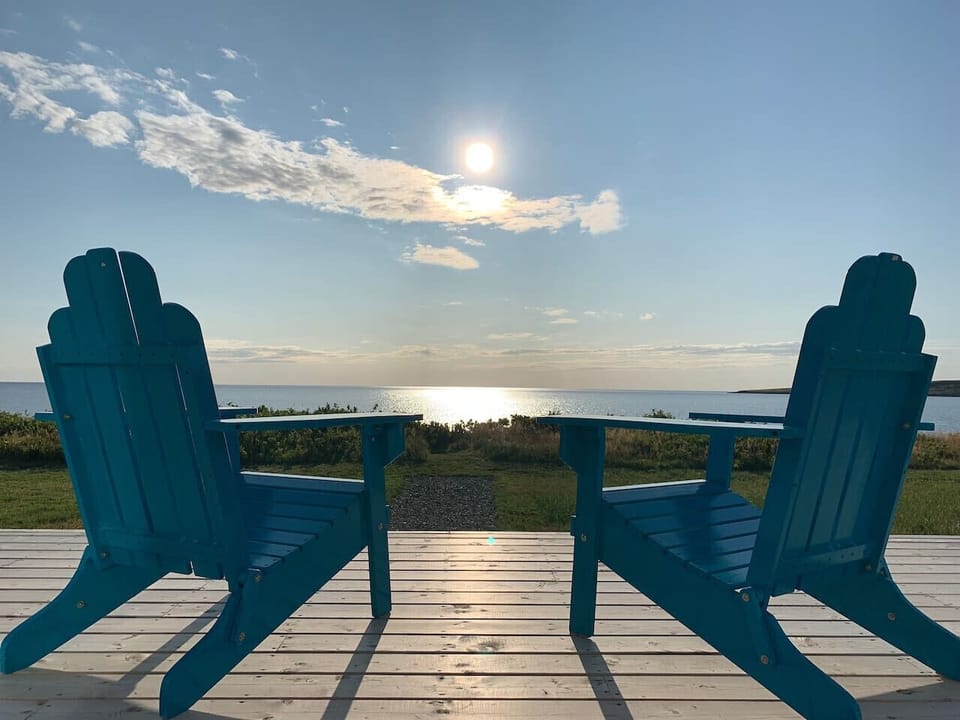 Take in views of the of the deep blue sea from your giant 500 square foot sundeck