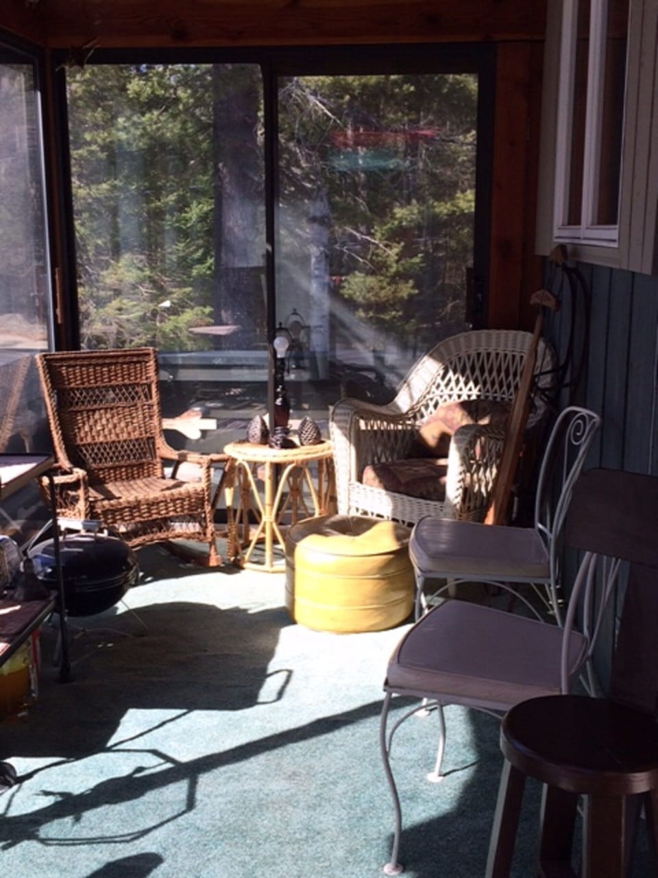 Screened in porch