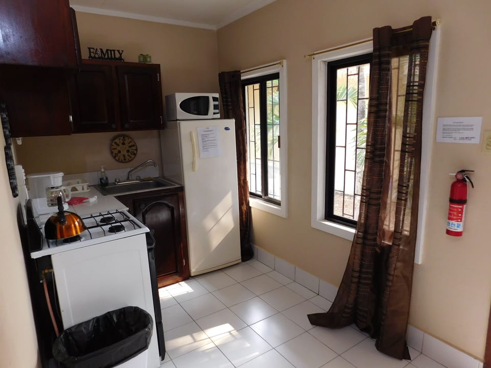 Kitchen area.