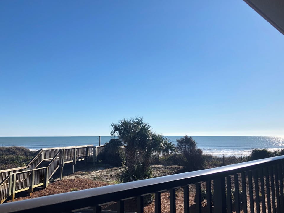 Just steps away from the beach!
