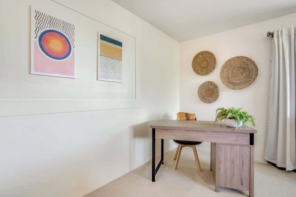 Desk in owner's suite 