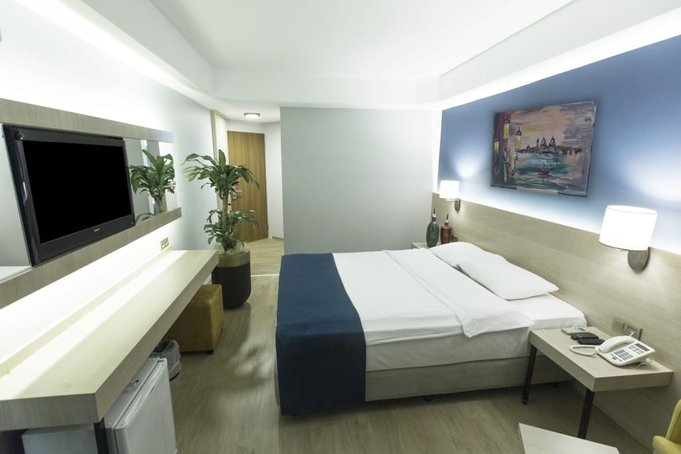 Minibar, in-room safe, desk, iron/ironing board