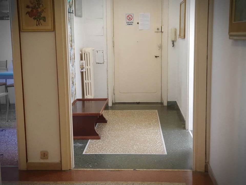 Interior entrance