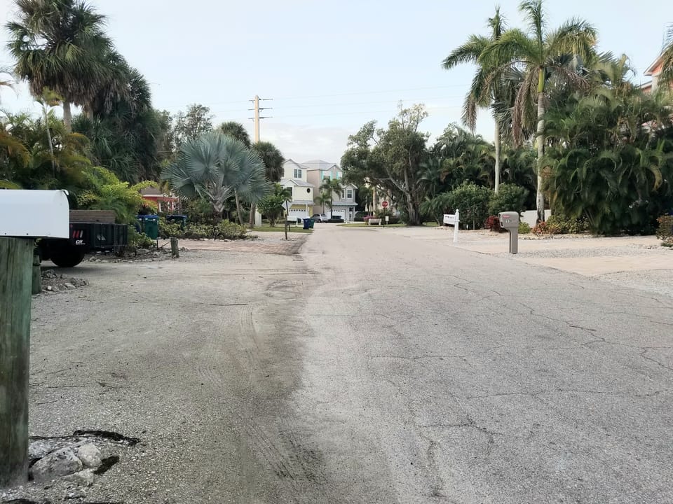 walk west toward the beach